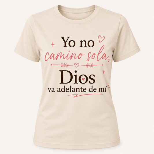 Tshirs regular Cristiana “Yo no camino sola” – Mujer (copia)