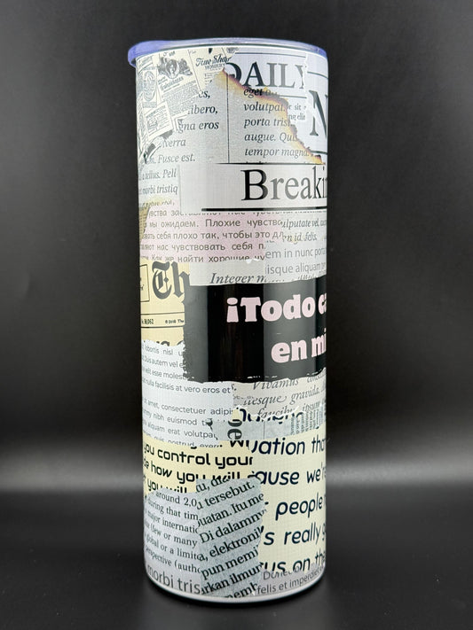 Vaso Térmico 20oz – Todo cambiaste en mí, Jesús - Cristo vive