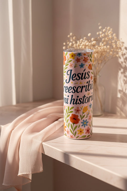 Vaso Térmico 20oz – Jesús Reescribió Mi Historia