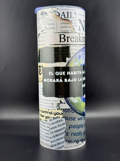 Vaso Térmico 20oz – "El que habita al abrigo del Altísimo" (Salmos 91)