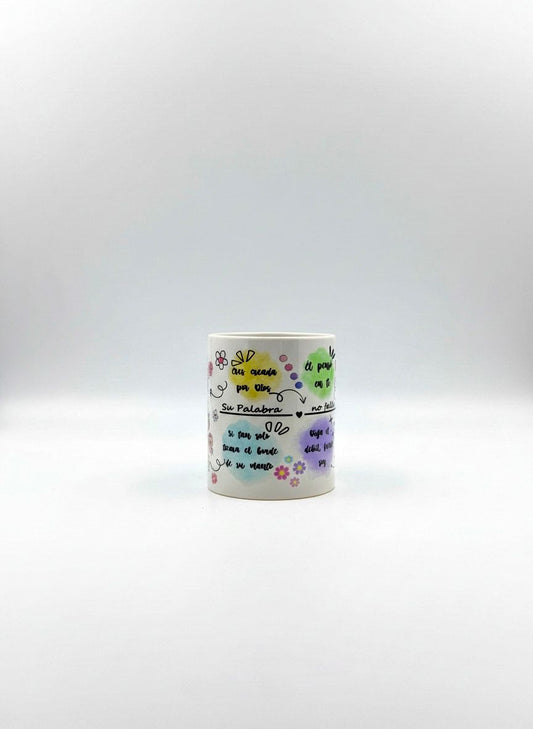 Taza “Cristo te ama” – Versículos y frases de esperanza (11 oz / 12 oz)