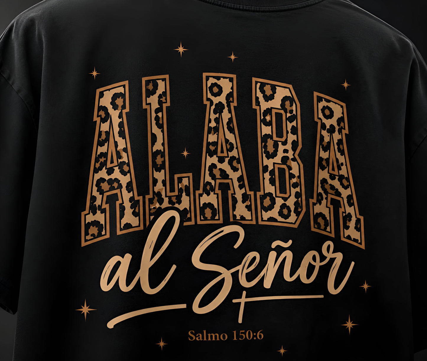 Camiseta Oversize “Alaba al Señor” – Salmo 150:6