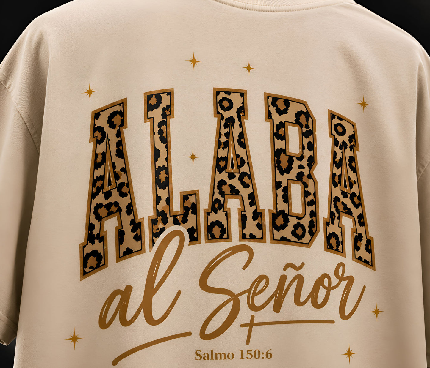 Camiseta Oversize “Alaba al Señor” – Salmo 150:6