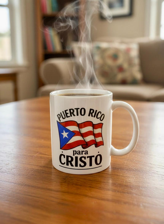 Taza “Puerto Rico para Cristo” – 11oz