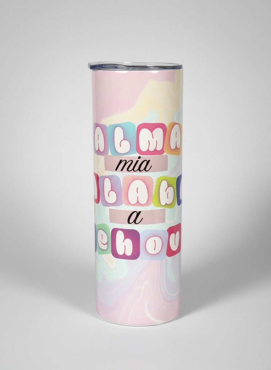 Vaso 20 oz “Alma mía, alaba a Jehová” – Inspiración y Gratitud Diaria - Cristo vive 