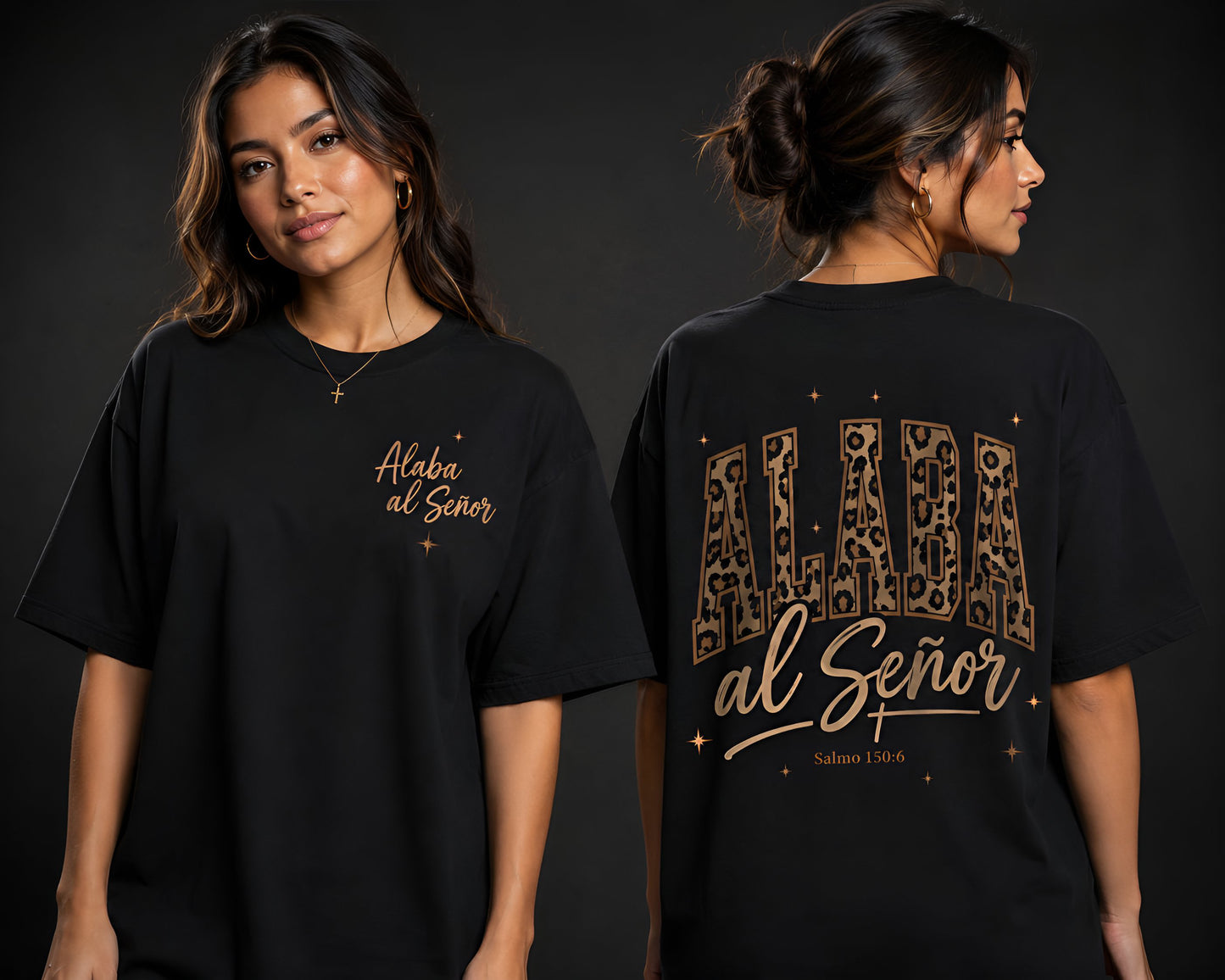 Camiseta Oversize “Alaba al Señor” – Salmo 150:6