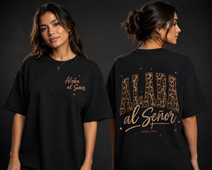 Camiseta Oversize “Alaba al Señor” – Salmo 150:6