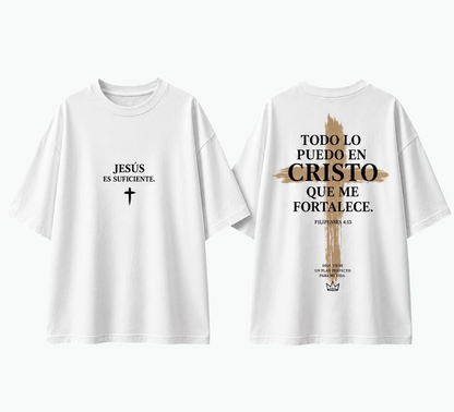 Camiseta Cristiana Con Mensaje Inspirador