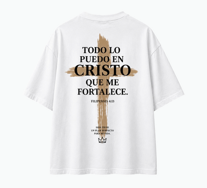 Camiseta Cristiana Con Mensaje Inspirador