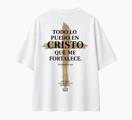 Camiseta Cristiana Con Mensaje Inspirador
