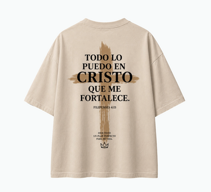 Camiseta Cristiana Con Mensaje Inspirador