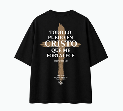 Camiseta Cristiana Con Mensaje Inspirador