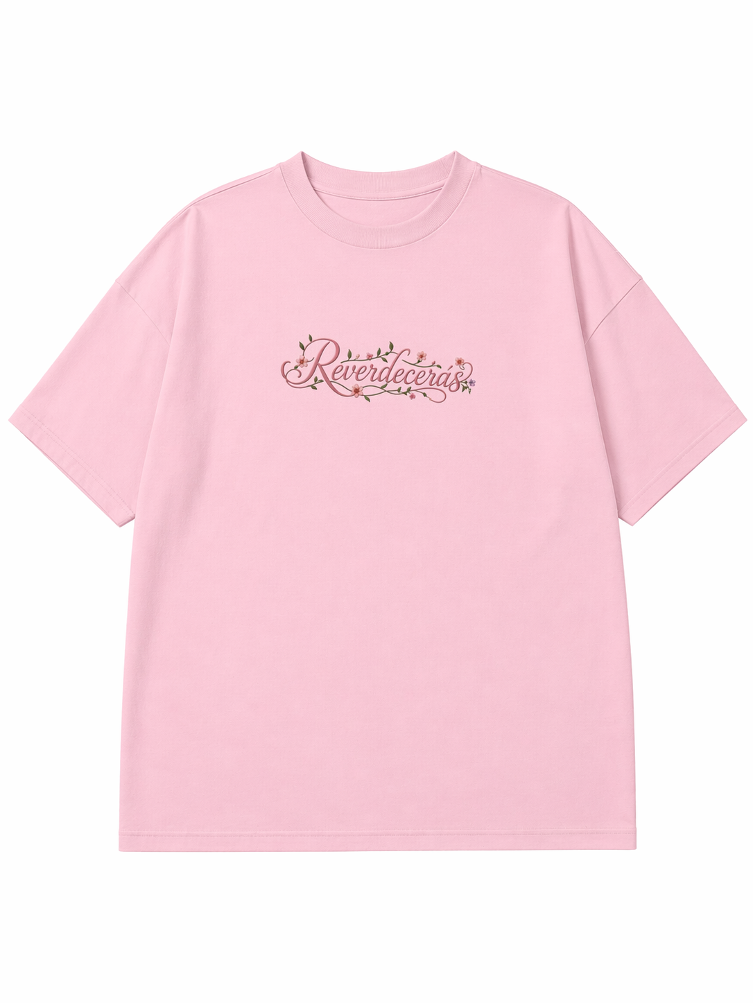 Camisa Oversize "Reverdecerás" – Diseño Floral Exclusivo