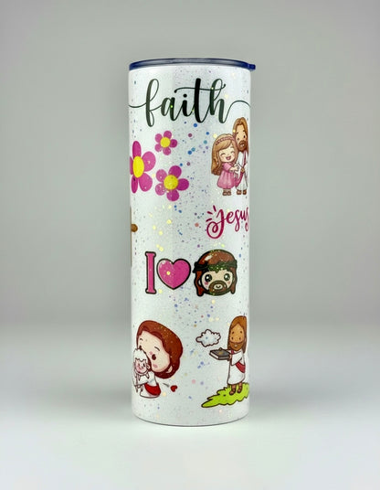 Vaso cristiano “Jesús te ama” – 20oz - Cristo vive 