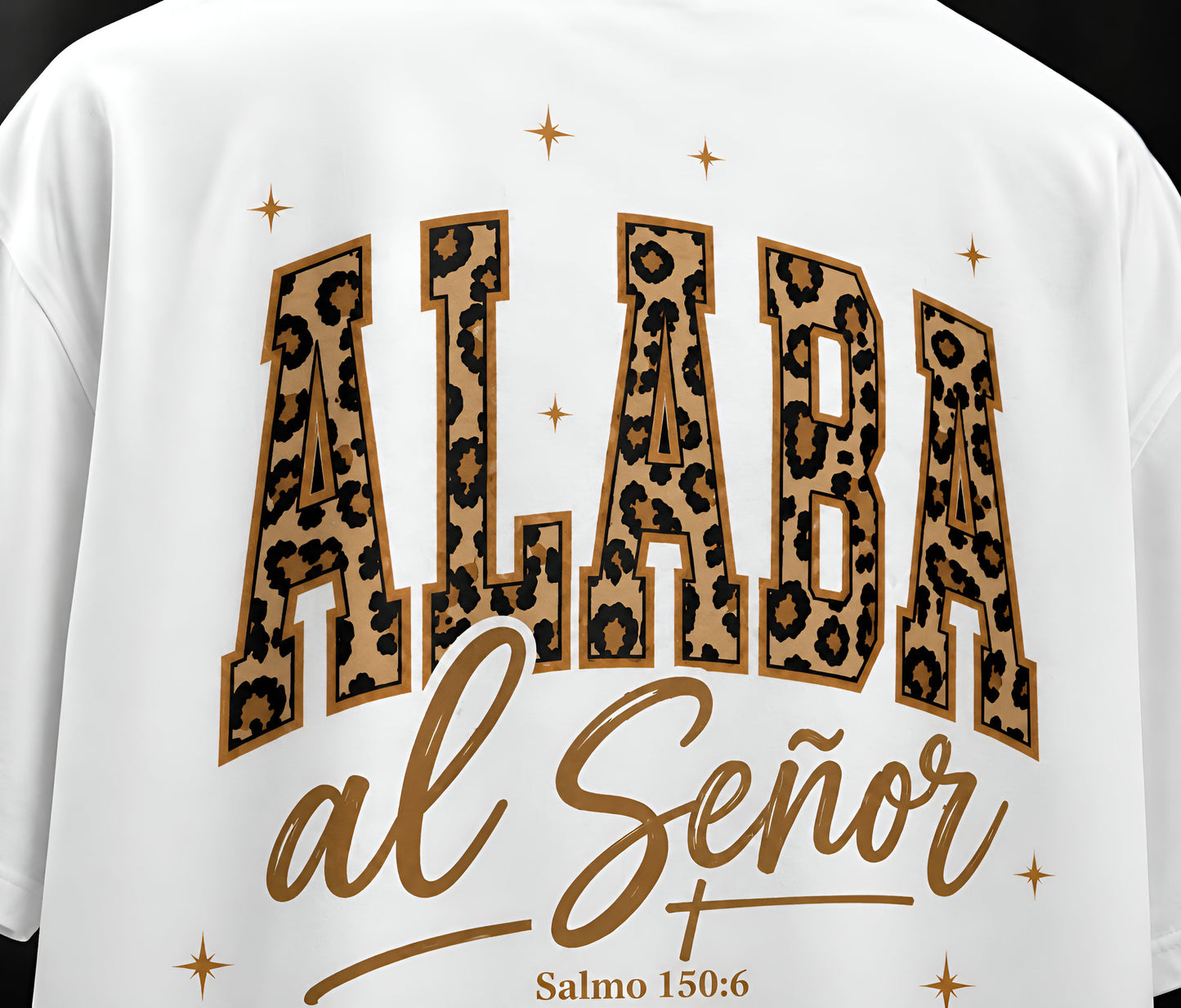 Camiseta Oversize “Alaba al Señor” – Salmo 150:6
