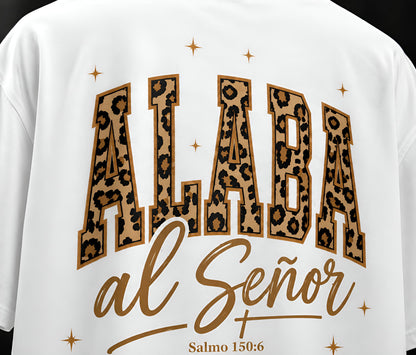Camiseta Oversize “Alaba al Señor” – Salmo 150:6