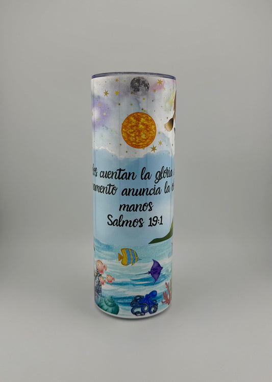 Vaso Térmico 20oz – Los cielos cuentan las maravillas de sus manos