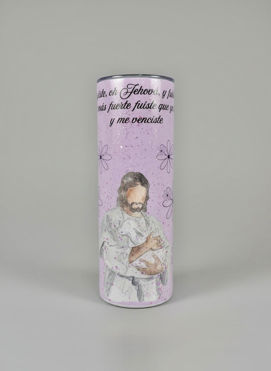 Vaso cristiano “Me sedujiste, oh Jehová” – Jeremías 20:7 - Cristo vive 