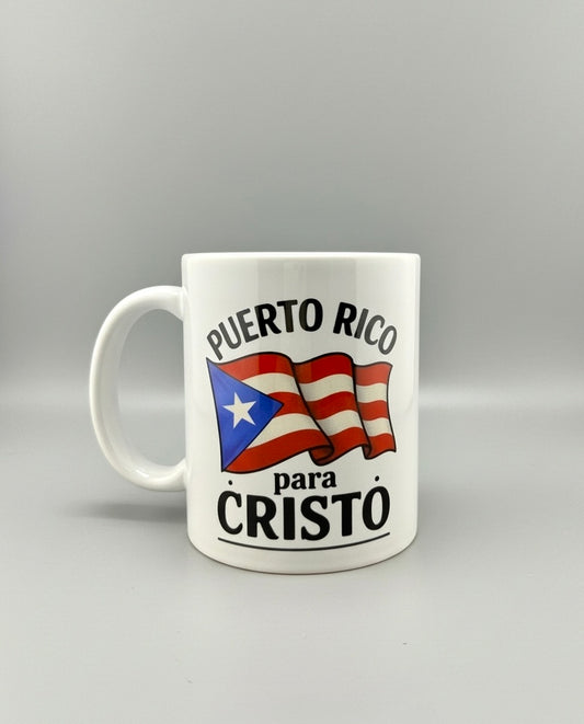 Taza “Puerto Rico para Cristo” – 11oz - Cristo vive 