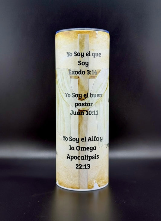Vaso Térmico 20oz – Yo Soy el Camino, la Verdad y la Vida - Cristo vive 