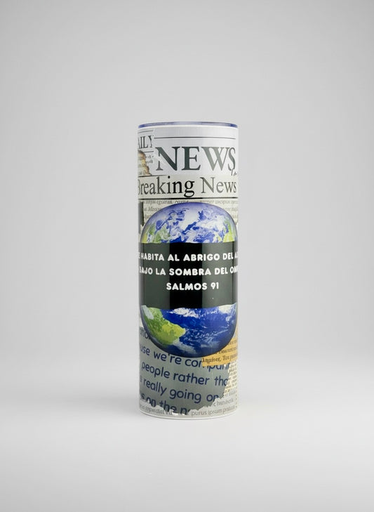 Vaso Térmico 20oz – "El que habita al abrigo del Altísimo" (Salmos 91) - Cristo vive 