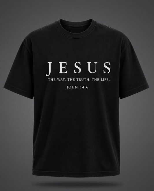 Camiseta regular Cristo Vive Jesús El Camino La Verdad La Vida