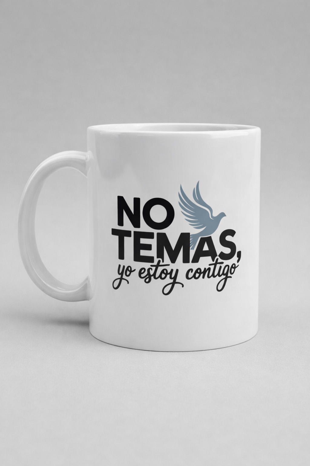 Taza 12oz – No temas, Yo estoy contigo - Cristo vive 