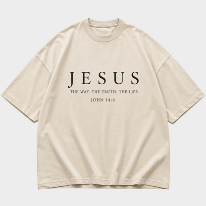 Camiseta Cristo Vive Jesús El Camino La Verdad La Vida