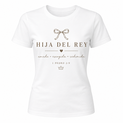 Camisa regular Cristiana “Hija del Rey” – Diseño Minimalista Premium (copia)