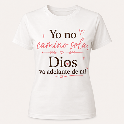 Tshirs regular Cristiana  “Yo no camino sola” – Mujer (copia)