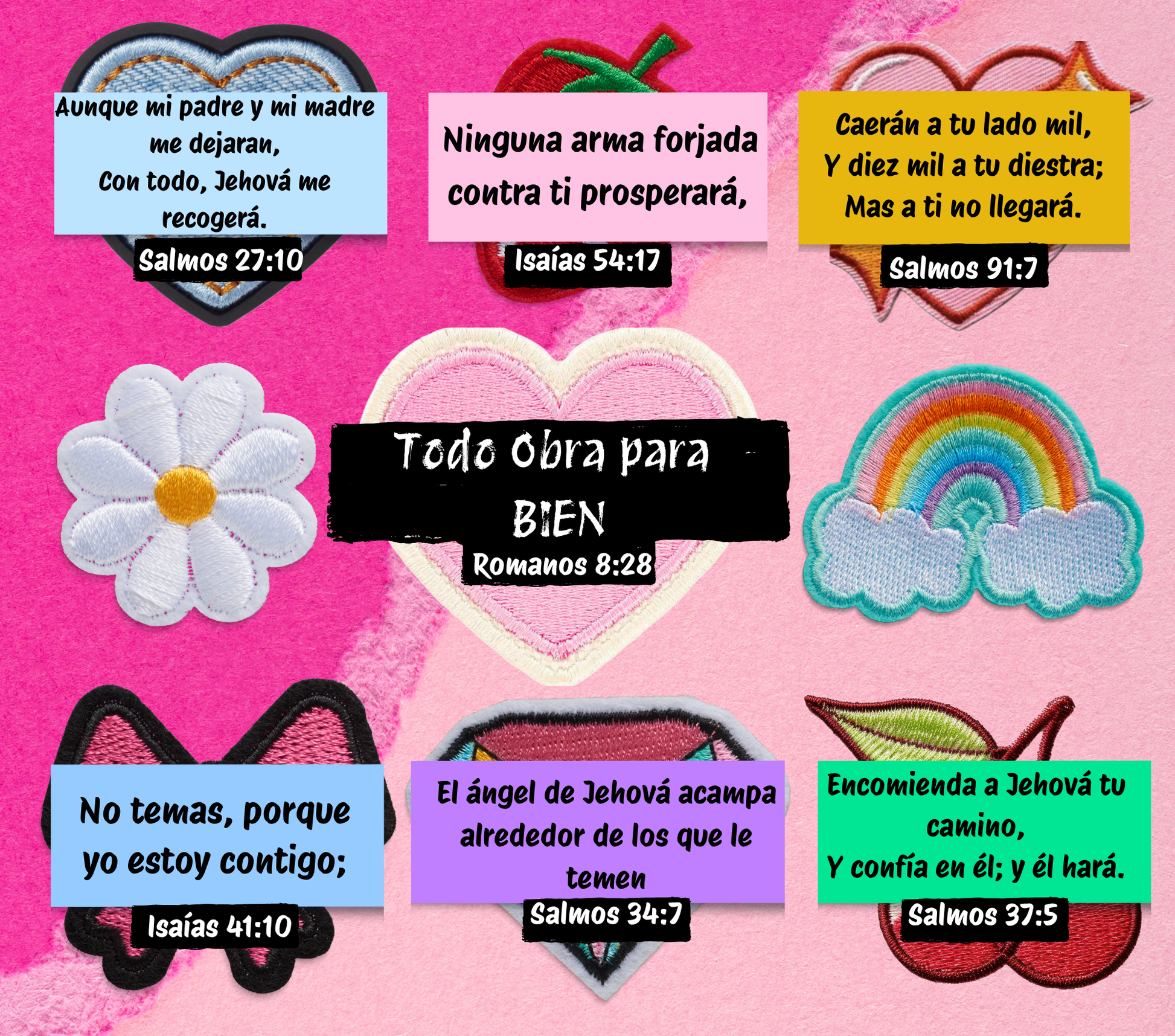 Vaso Térmico 20oz – Todo obra para bien (Versículos de Promesa) - Cristo vive 