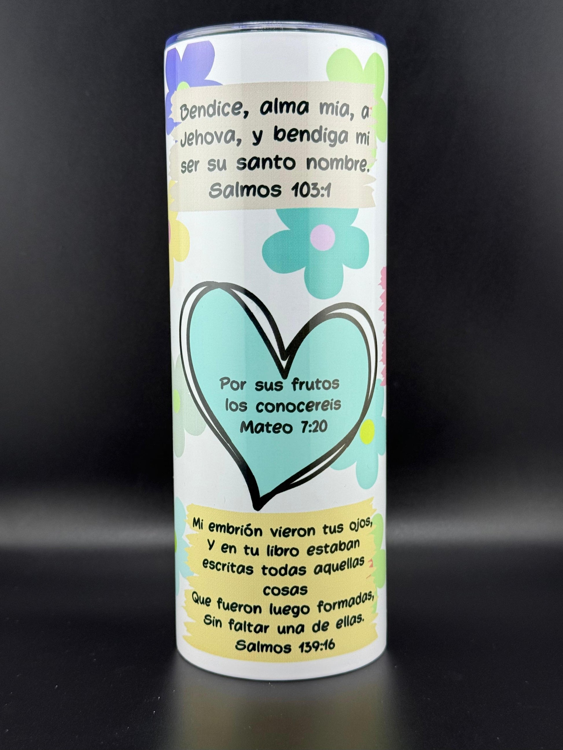 Vaso Térmico 20oz – los frutos del espíritu - Cristo vive 