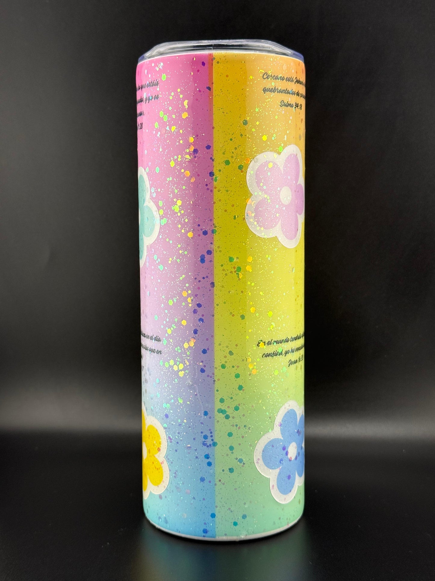 Vaso Cristiano “Escrito Está” con Versículos Bíblicos – 20 oz