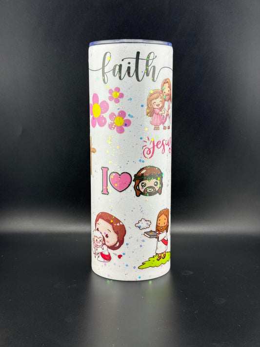 Vaso cristiano “Jesús te ama” – 20oz