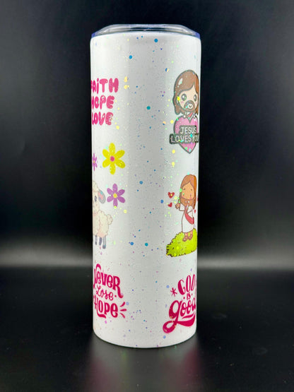 Vaso cristiano “Jesús te ama” – 20oz