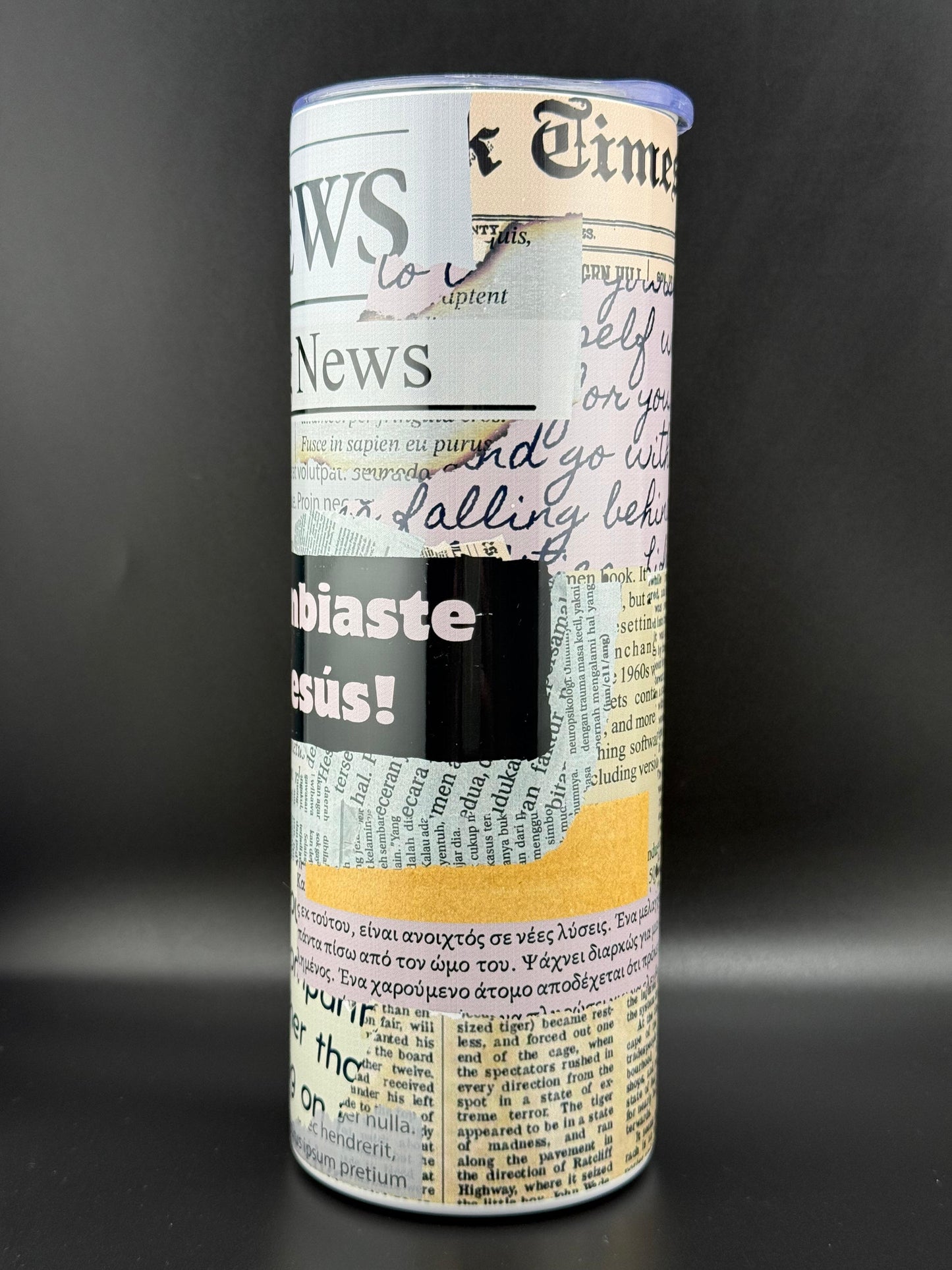 Vaso Térmico 20oz – Todo cambiaste en mí, Jesús