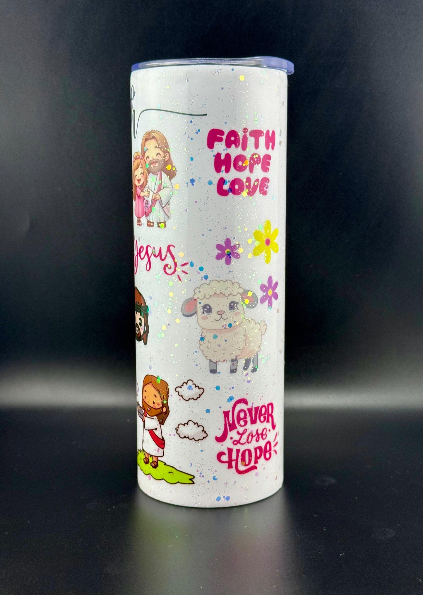 Vaso cristiano “Jesús te ama” – 20oz