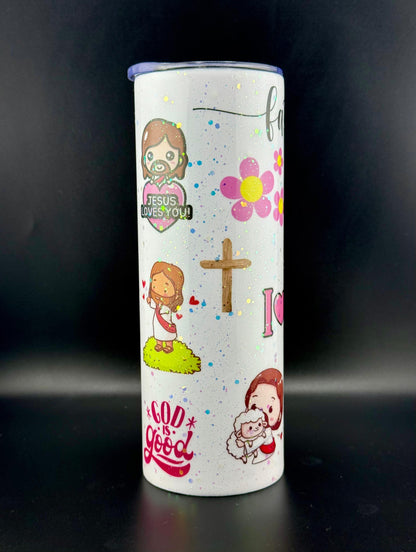 Vaso cristiano “Jesús te ama” – 20oz
