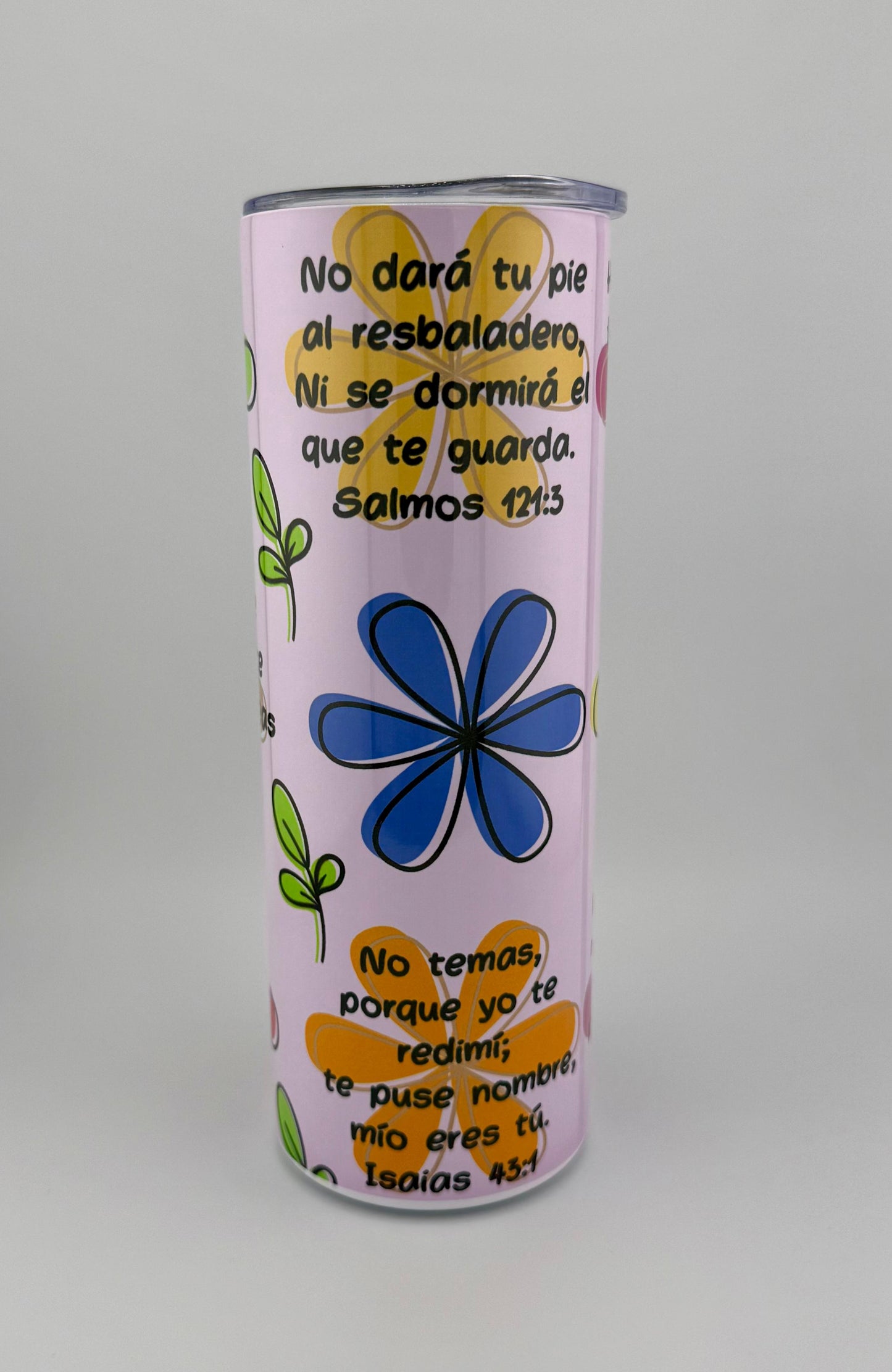 Vaso Térmico 20oz – Mira que te mando que te esfuerces (Josué 1:9, Edición Femenina)