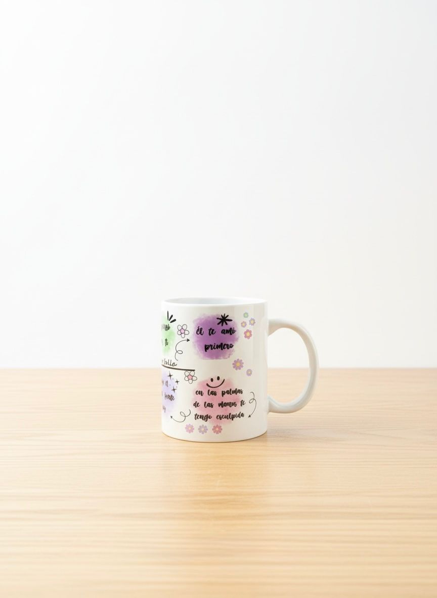 Taza “Cristo te ama” – Versículos y frases de esperanza (11 oz / 12 oz)