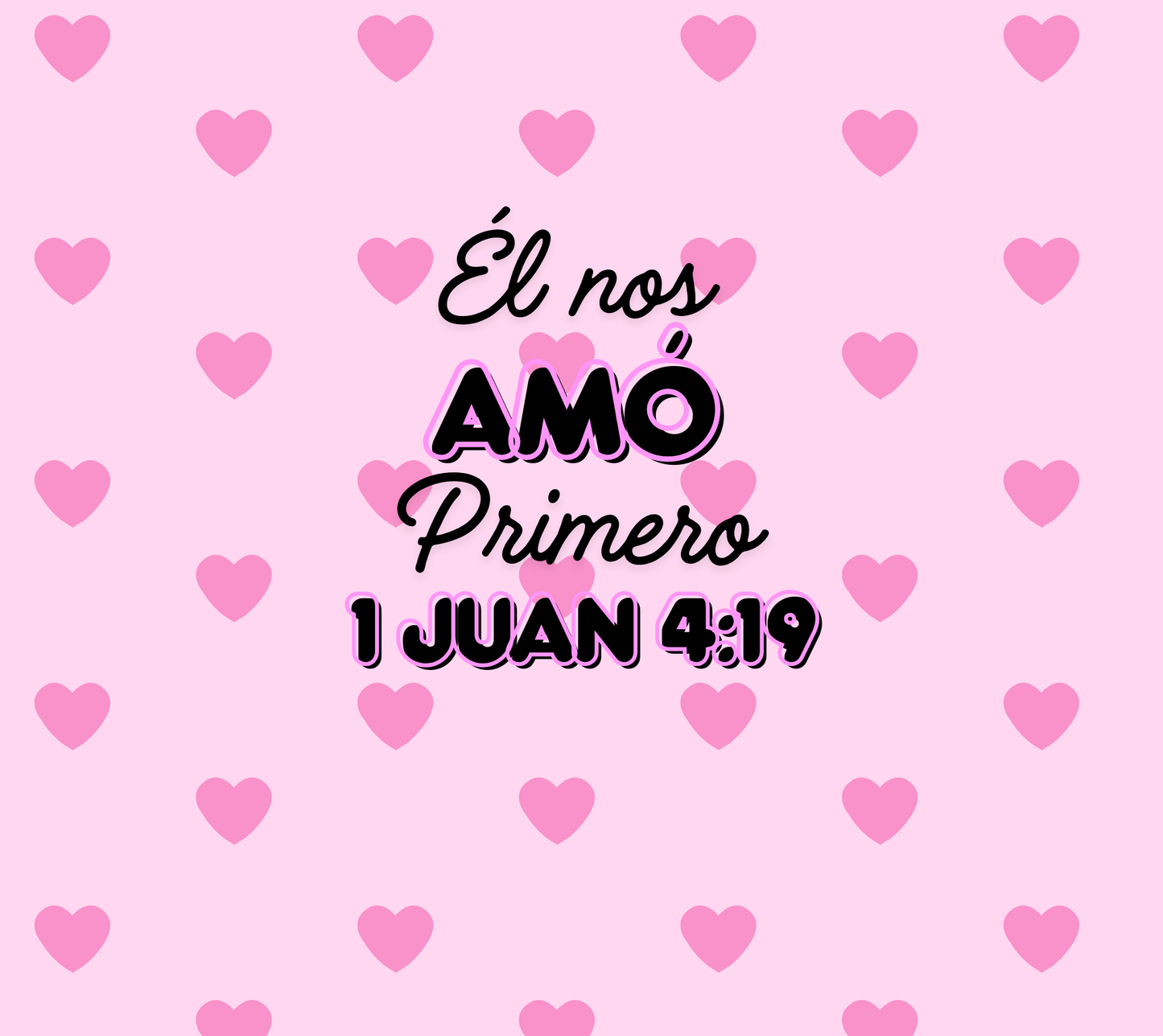 Vaso Térmico 20oz – Él nos amó primero (1 Juan 4:19) - Cristo vive 