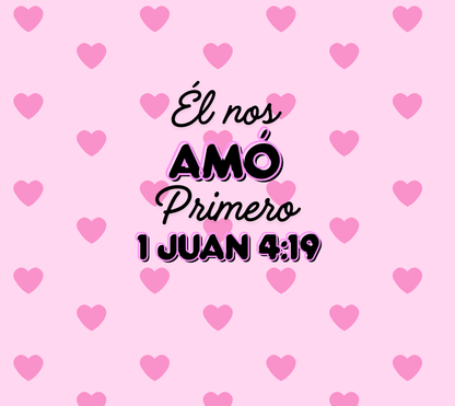 Vaso Térmico 20oz – Él nos amó primero (1 Juan 4:19) - Cristo vive 