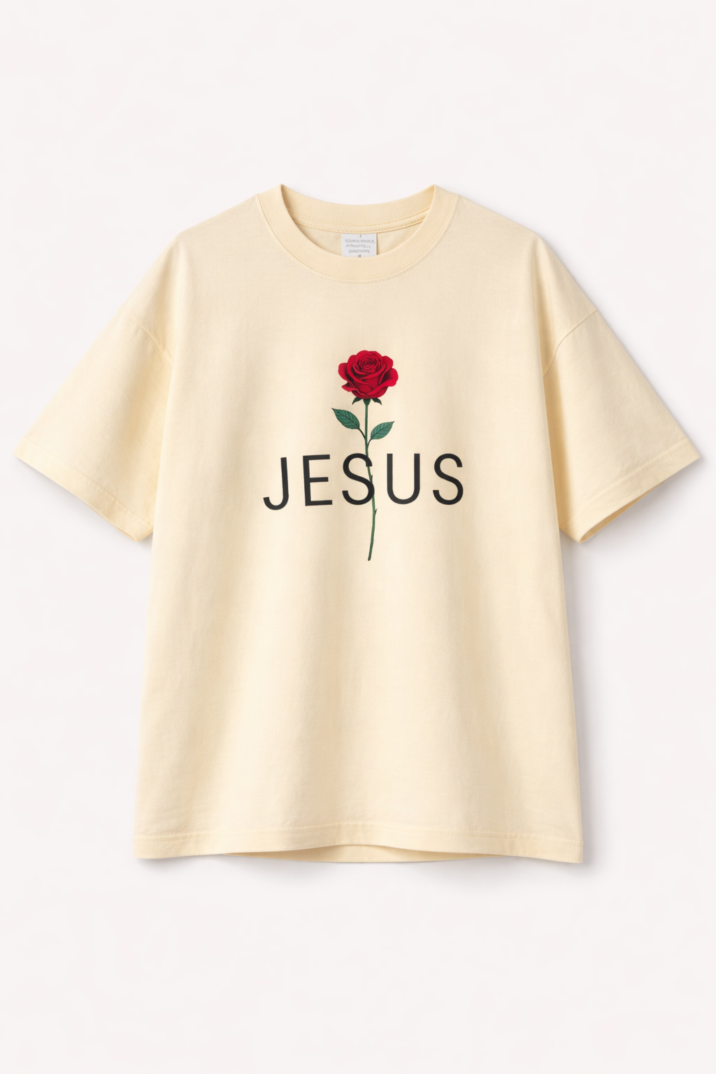 Camisa JESUS Rosa Roja - Color Beige
